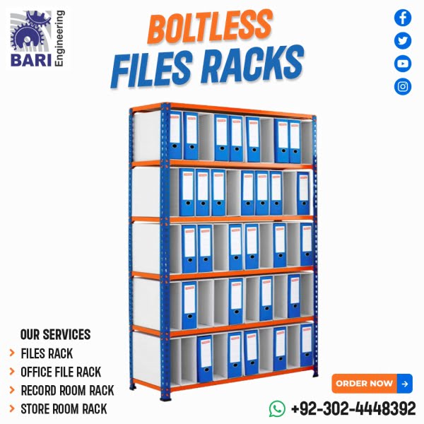 Boltless Files Racks