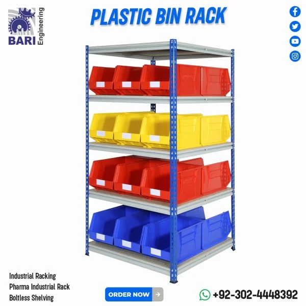 Plastic Bin Box Racks