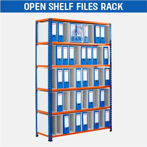 Open Shelf Files Rack