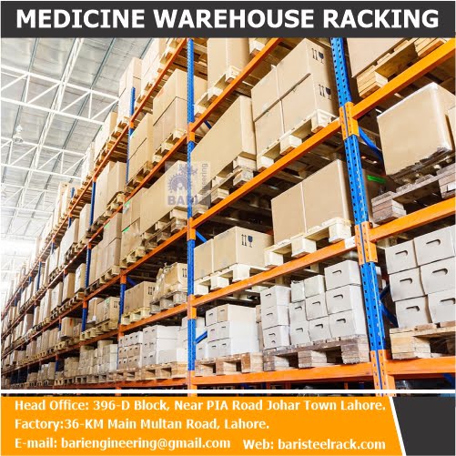 Medicine Warehouse Racks