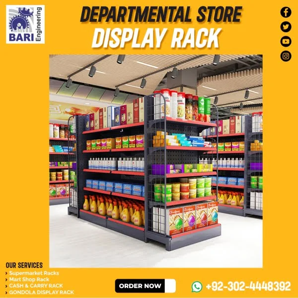 Departmental Store Display Rack